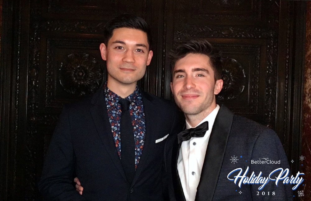 Justin and Tyler at their first event together